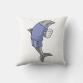 イルカ秘書の紙 クッション (裏面)