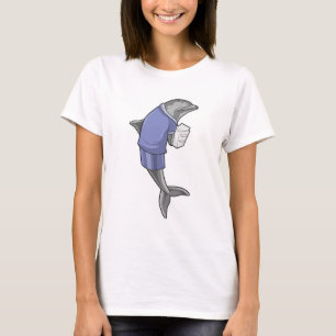 イルカ秘書の紙 Tシャツ