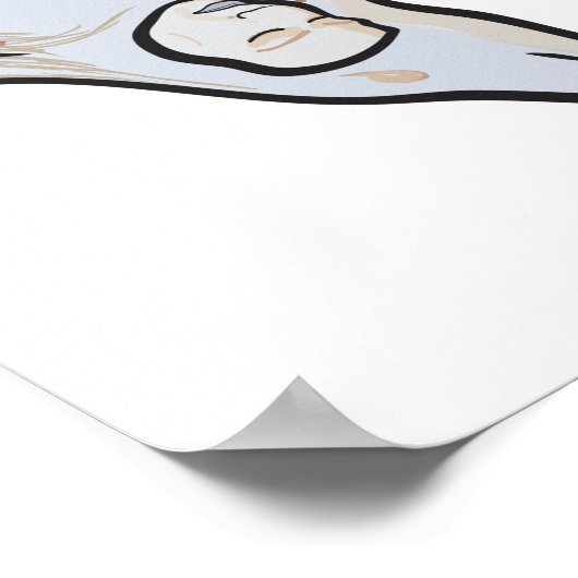 イルカ繭 ポスター (角)