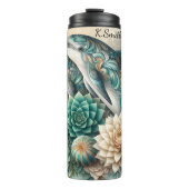 イルカ華美類の多肉性フローラ タンブラー (正面)