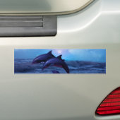 イルカ遊の海 バンパーステッカー (車上)