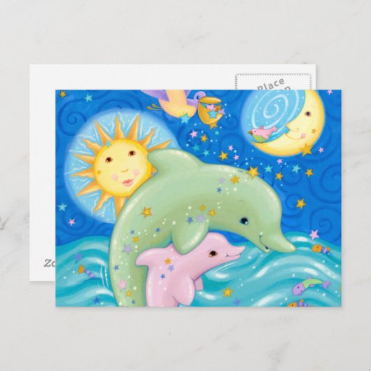 イルカ遊 ポストカード (正面/裏面)