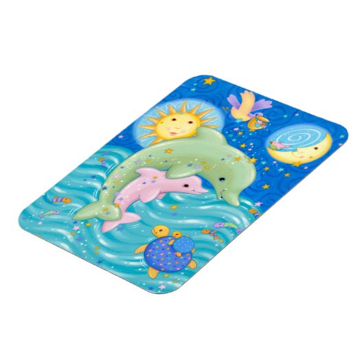 イルカ遊 マグネット (左側)