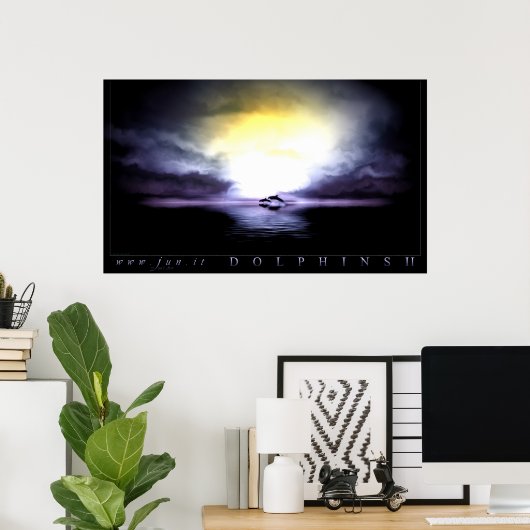 イルカ2 ポスター (ホームオフィス)
