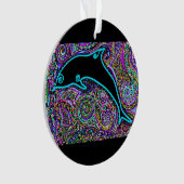 イルカ・アート・デザイン オーナメント (正面)