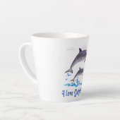 イルカ カフェラテマグ (左アングル)