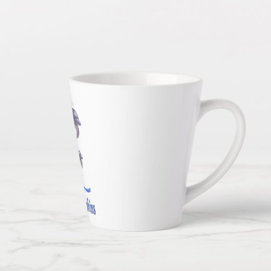 イルカ カフェラテマグ (右)