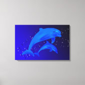 イルカ キャンバスプリント (正面)