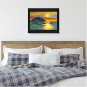 イルカ キャンバスプリント (インサイチュ (寝室))