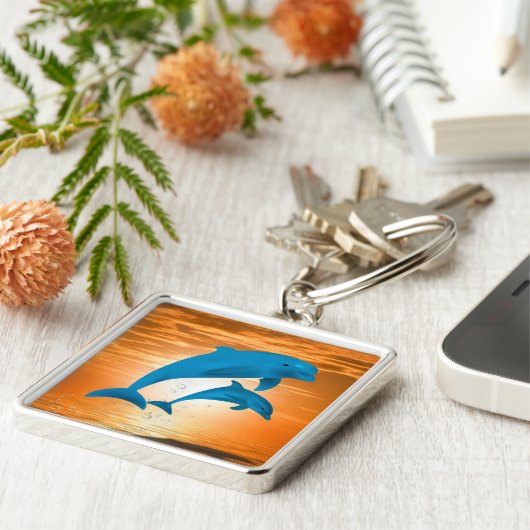 イルカ キーホルダー (側面)