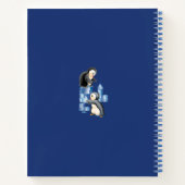 イルカ、クジラ、ペンギン ノートブック (裏面)