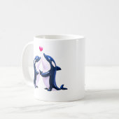 イルカ コーヒーマグカップ (正面左)