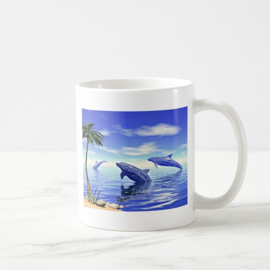 イルカ コーヒーマグカップ (右)