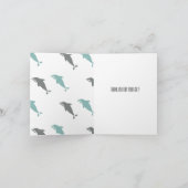 イルカ サンキューカード (内部)