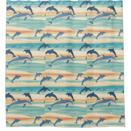 イルカ シャワーカーテン