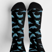 イルカ ソックス (上部)