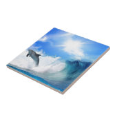 イルカ タイル (側面)