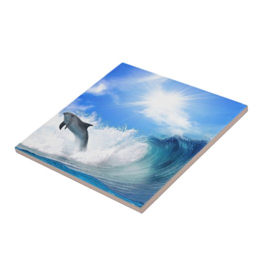 イルカ タイル (側面)