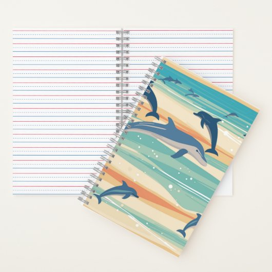 イルカ ノートブック (内側)
