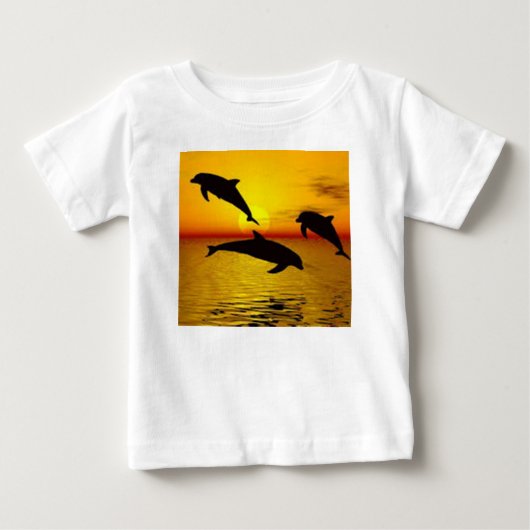 イルカ ベビーTシャツ (正面)