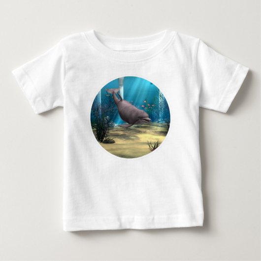 イルカ ベビーTシャツ (正面)