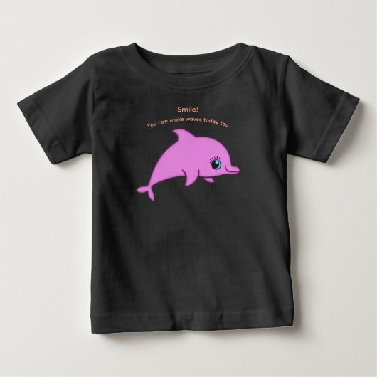 イルカ ベビーTシャツ (正面)