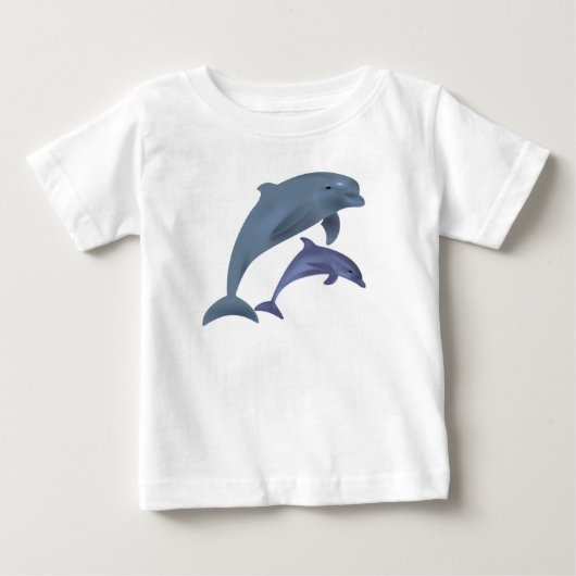 イルカ ベビーTシャツ (正面)