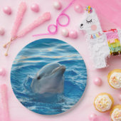 イルカ ペーパープレート (パーティー)