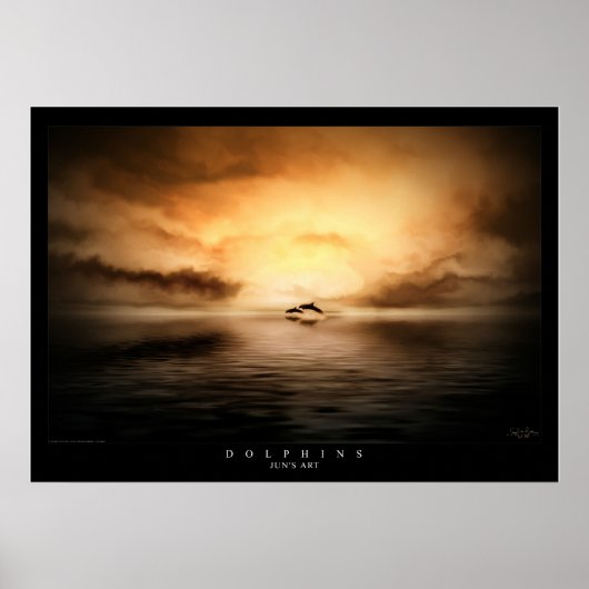 イルカ ポスター (正面)