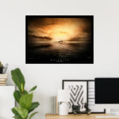 イルカ ポスター (ホームオフィス)