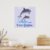 イルカ ポスター (キッチン)