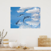 イルカ ポスター (キッチン)