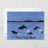 イルカ ポストカード (正面/裏面)