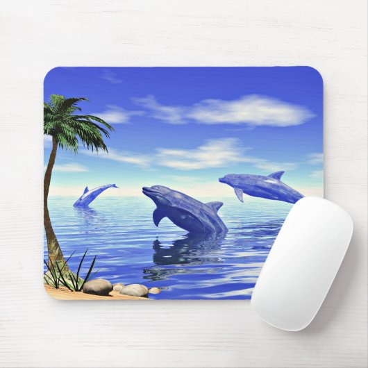 イルカ マウスパッド (マウス)