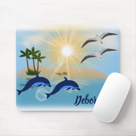 イルカ マウスパッド (マウス)