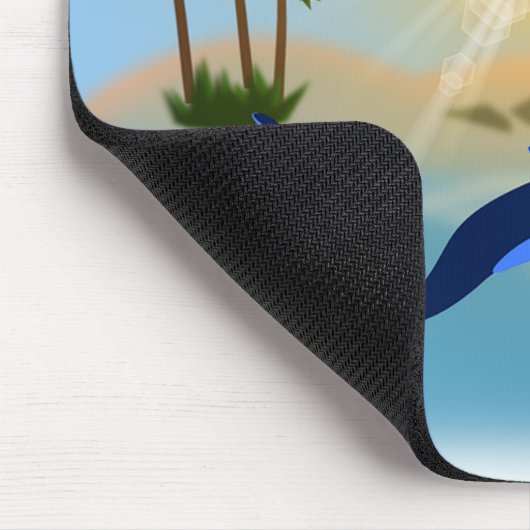 イルカ マウスパッド (コーナー)