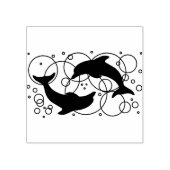 イルカ ラバースタンプ (インプリント)