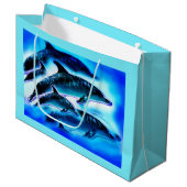 イルカ ラージペーパーバッグ (正面アングル)