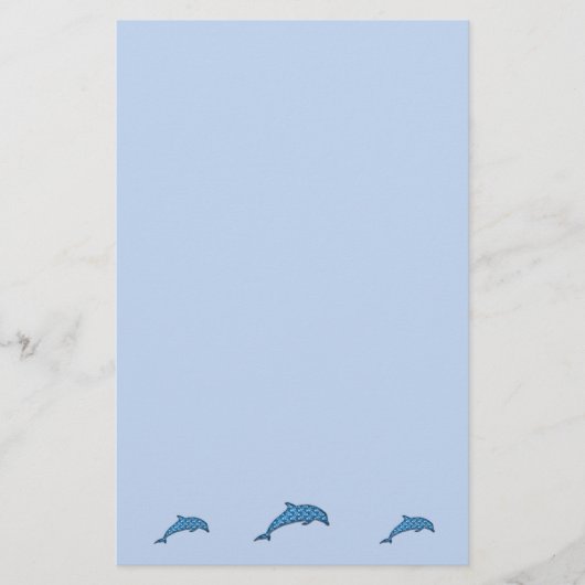 イルカ 便箋 (正面)