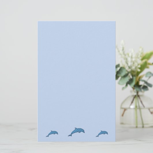 イルカ 便箋 (スタンド正面)