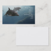 イルカ 名刺 (正面/裏面)