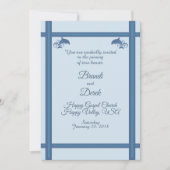 イルカ 招待状 (正面)