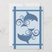 イルカ 招待状 (裏面)