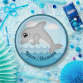 イルカ，海獣，海洋生物パーティープレート ペーパープレート (パーティー)