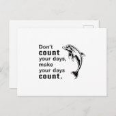 イルカ 海 イルカ 動物 水 海 ギフト アイデア ポストカード (正面/裏面)