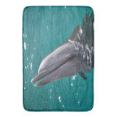 イルカ（緑） バスマット (正面縦)