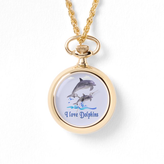 イルカ 腕時計 (正面)