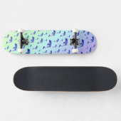 イルカ, 魚, 自然, 水生, デザイン, 美しい スケートボード (横)