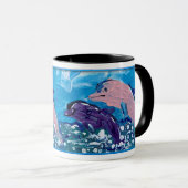 イルカ「Art by Kids」 マグカップ (正面右)