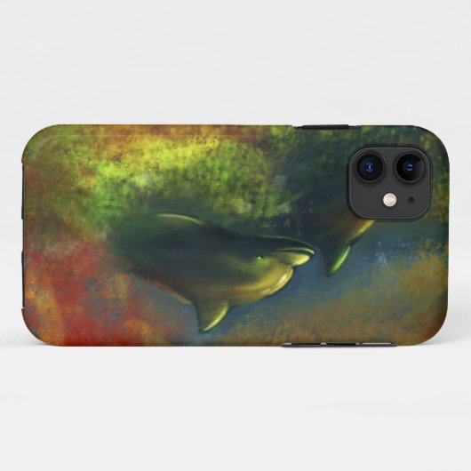 イルカ Case-Mate iPhoneケース (裏面(横))